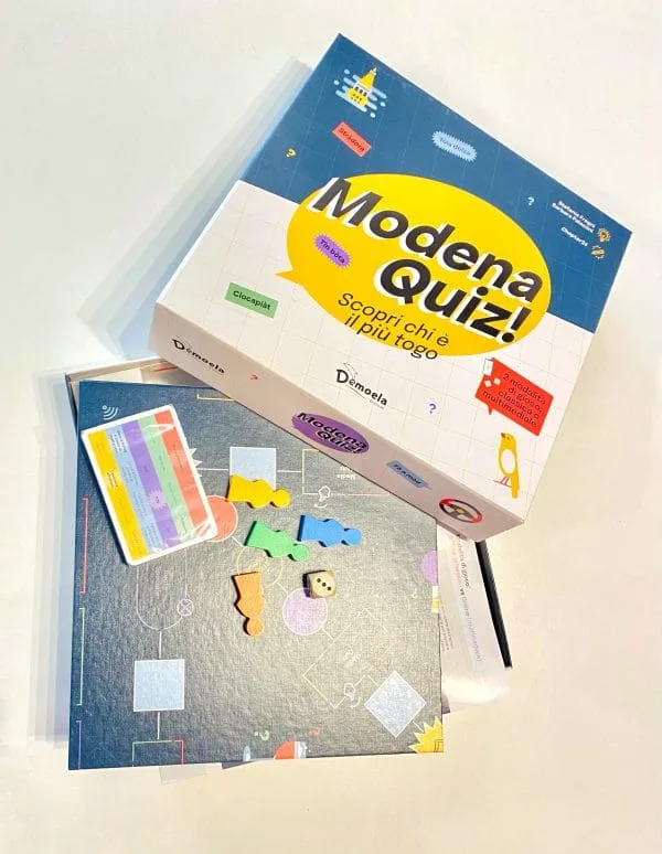 Modena Quiz!, gioco da tavolo Demoela - immagine 2