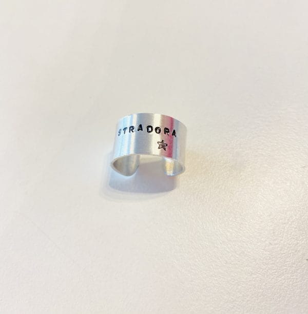 Ring with dialect engraving "Stradora"