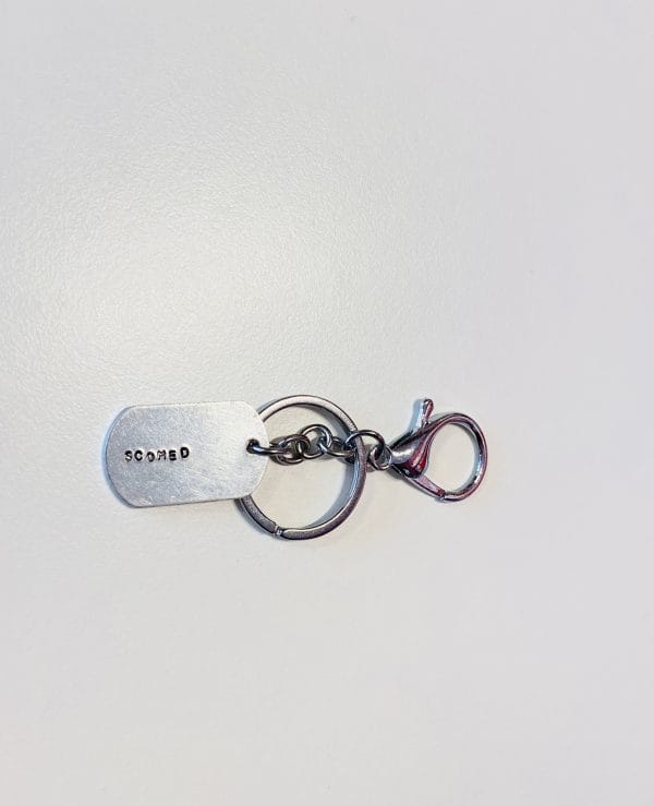 Engraved keyring “Scomed”