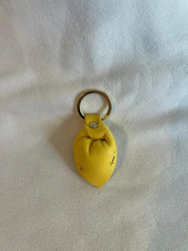 Eco-leather Tortellino keyring - Image 4