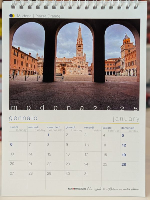 Calendario di Modena da muro 2025 - immagine 2