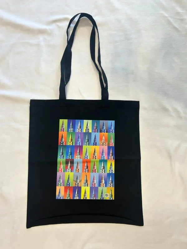 Ghirlandina pop up shopper black